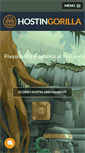 Mobile Screenshot of hostingorilla.com